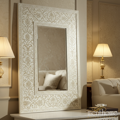 Ornate Decorative Wall Mirror | Luxury Handmade Mirror
