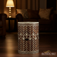 Decorative Wooden Stool with Intricate Inlay Design | Luxury Handmade Stool