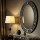 Elegant Oval Wall Mirror | Luxury Handmade Mirror