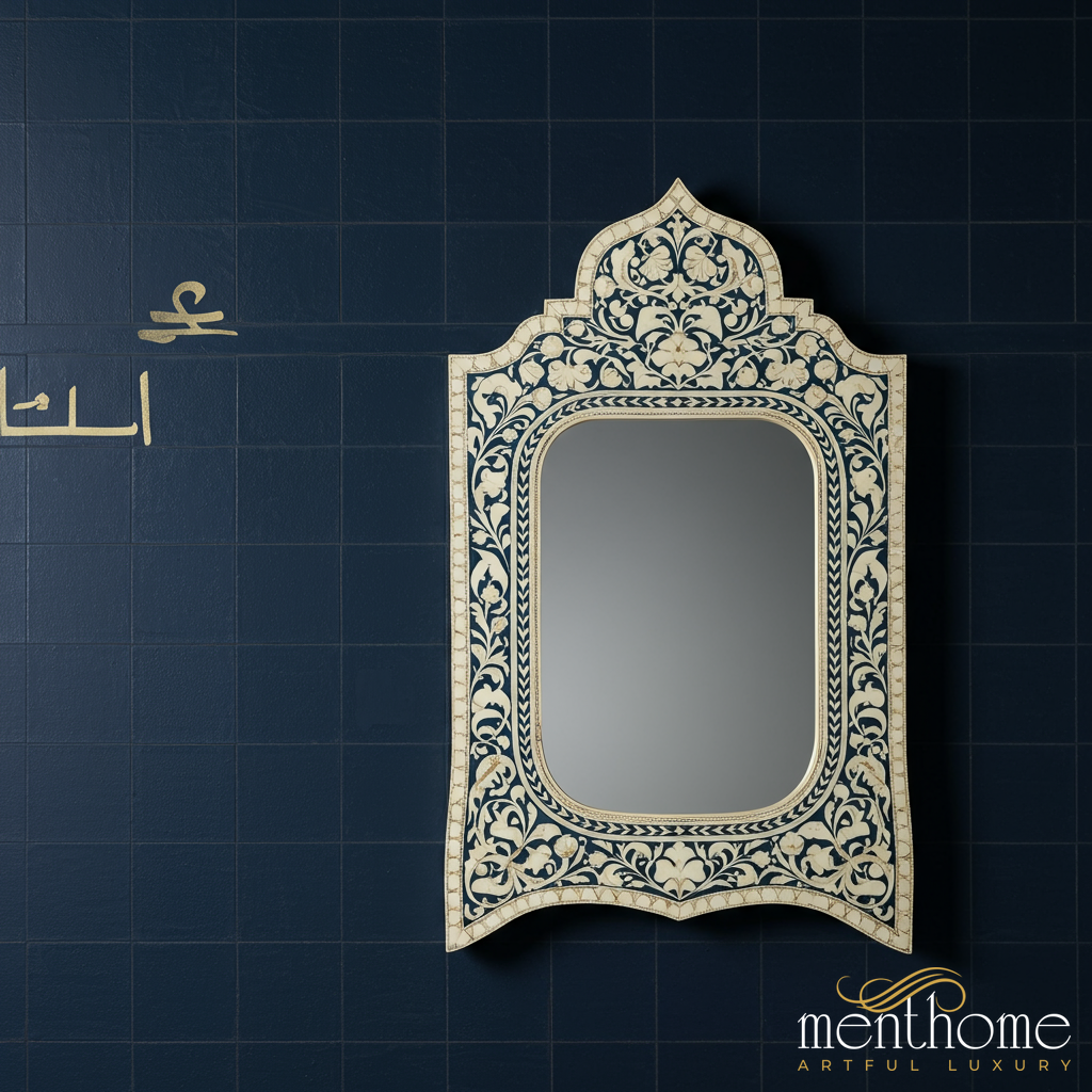 Elegant Arabesque Mirror | Luxury Handmade Mirror