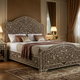 Luxury Handcrafted Inlay Wooden Bed Frame