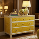 Elegant Honeycomb Patterned 3-Drawer Chest | Luxury Handmade Dresser