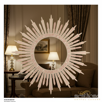 Decorative Sunburst Wall Mirror | Luxury Handmade Mirror