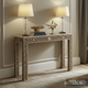 Ornate Handcrafted Console Table with Inlay Detail | Luxury Handmade Console