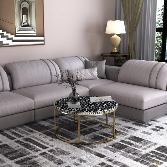 Centre Table | Bone Inlay Coffee Table | Luxury Handmade Coffee Table