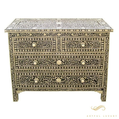 Leaf Pattern dressers | Luxury Handmade Dresser