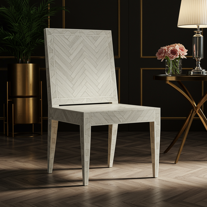 Elegante Inlay Chair | Luxury Handmade Chair