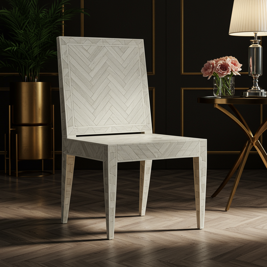 Elegante Inlay Chair | Luxury Handmade Chair