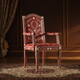 Luxury Inlay Armchair with Floral Motif | Luxury Handmade Chair