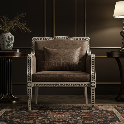 Inlay Chair - Elegant Handcrafted Luxury Seating | Luxury Handmade Chair
