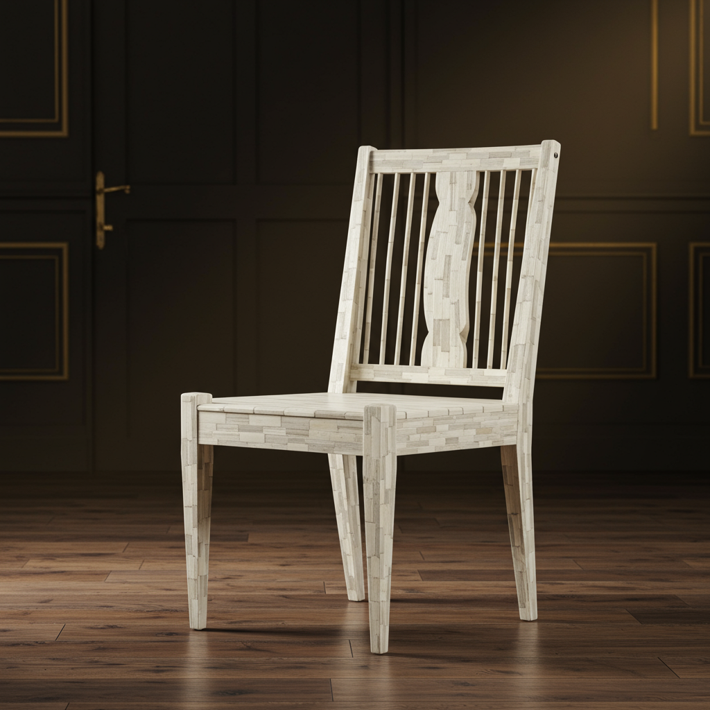 Luxury Inlay Wooden Chair | Luxury Handmade Chair