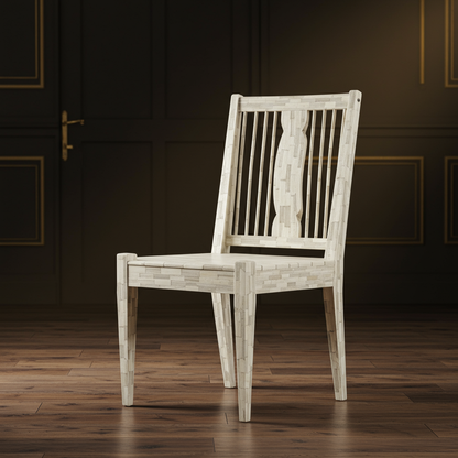 Luxury Inlay Wooden Chair | Luxury Handmade Chair