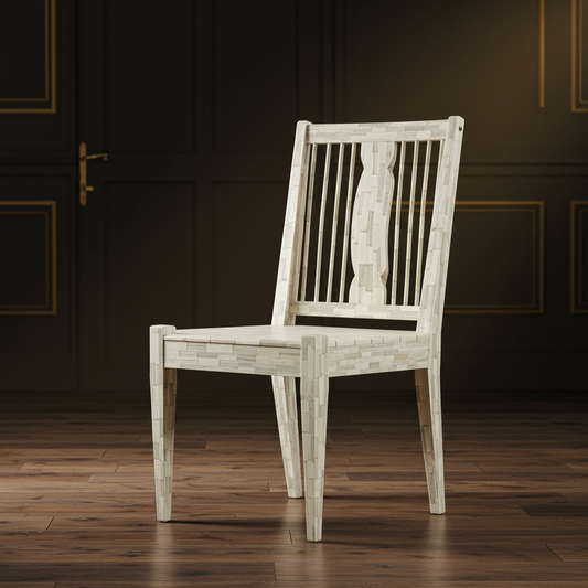Luxury Inlay Wooden Chair | Luxury Handmade Chair