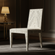 Elegant Inlay Chair with Floral Motif | Luxury Handmade Chair
