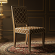 Luxury Inlay Patterned Wooden Chair | Luxury Handmade Chair