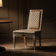 Luxury Inlay Upholstered Chair | Luxury Handmade Chair