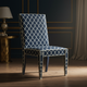 Luxurious Inlay Patterned Dining Chair | Luxury Handmade Chair