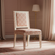 Elegant Inlay Pattern Dining Chair | Luxury Handmade Chair
