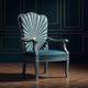 Inlay Chair with Radiant Sunburst Design | Luxury Handmade Chair