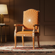Inlay Sunburst Armchair | Luxury Handmade Chair
