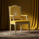 Inlay Sunburst Armchair | Luxury Handmade Chair
