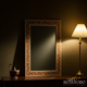 Decorative Floral Inlay Mirror | Luxury Handmade Mirror