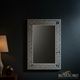 Elegant Greek Key Pattern Wall Mirror | Luxury Handmade Mirror