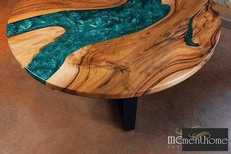 Epoxy Round Dining Tables | Luxury Handmade Dining Table
