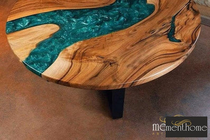 Epoxy Round Dining Tables | Luxury Handmade Dining Table