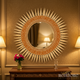 Decorative Sunburst Wall Mirror | Luxury Handmade Mirror
