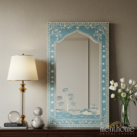 Elegant Vintage-style Decorative Mirror | Luxury Handmade Mirror