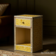 Handcrafted Decorative Wooden Side Table with Drawer | Luxury Handmade Bedside Table