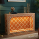 Decorative Orange Mosaic Console Table | Luxury Handmade Console
