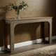 Elegant Greek Key Console Table | Luxury Handmade Console