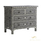 dressers Bone Inlay 4 Drawers Furniture | Luxury Handmade Dresser