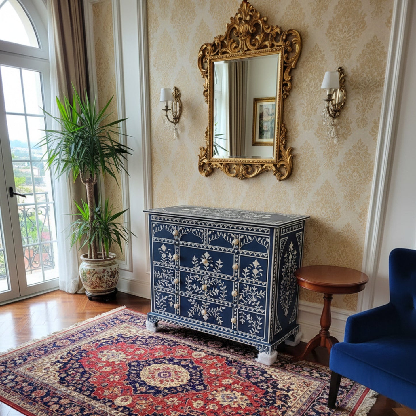 Blue Cabinet