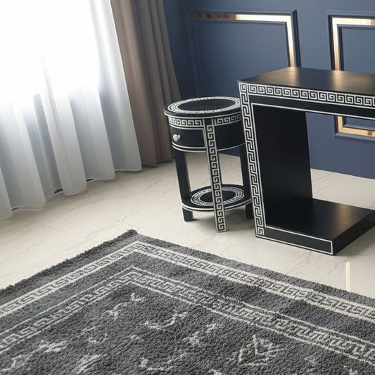 Black Console and bedside table set