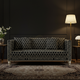 Luxury Black and White Inlay Pattern Sofa | Luxury Handmade Sofa