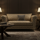 Elegant Inlay Patterned Sofa | Luxury Handmade Sofa
