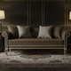 Luxury Inlay Patterned Fabric Sofa | Luxury Handmade Sofa