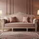 Elegant Inlay Patterned Classic Sofa | Luxury Handmade Sofa