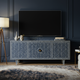 Luxury Inlay Bone Pattern TV Cabinet | Luxury Handmade TV Cabinet