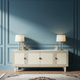 Elegant Inlay TV Cabinet with Intricate Pattern | Luxury Handmade TV Cabinet