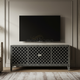 Luxury Inlay Patterned TV Cabinet | Luxury Handmade TV Cabinet