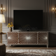 Luxury Inlay Sunburst Pattern TV Cabinet | Luxury Handmade TV Cabinet